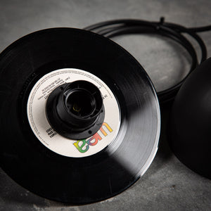 Retro Vinyl Record Lamp - Microphone Mania