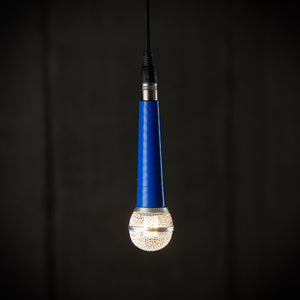 3D-Printed Microphone Pendant Lamp - Custom Colors and Grill