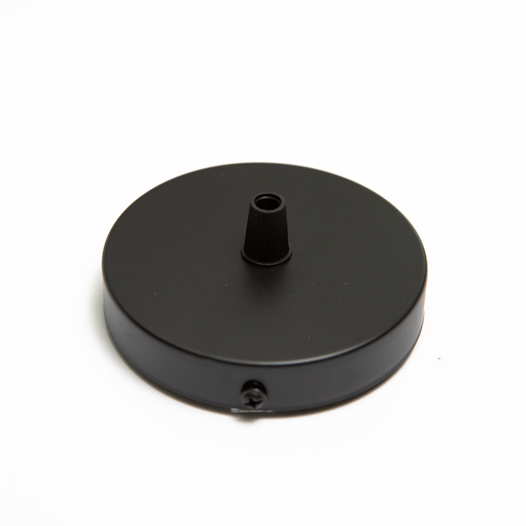 Hanging Wooden Microphone Lamp - Black - Microphone Mania