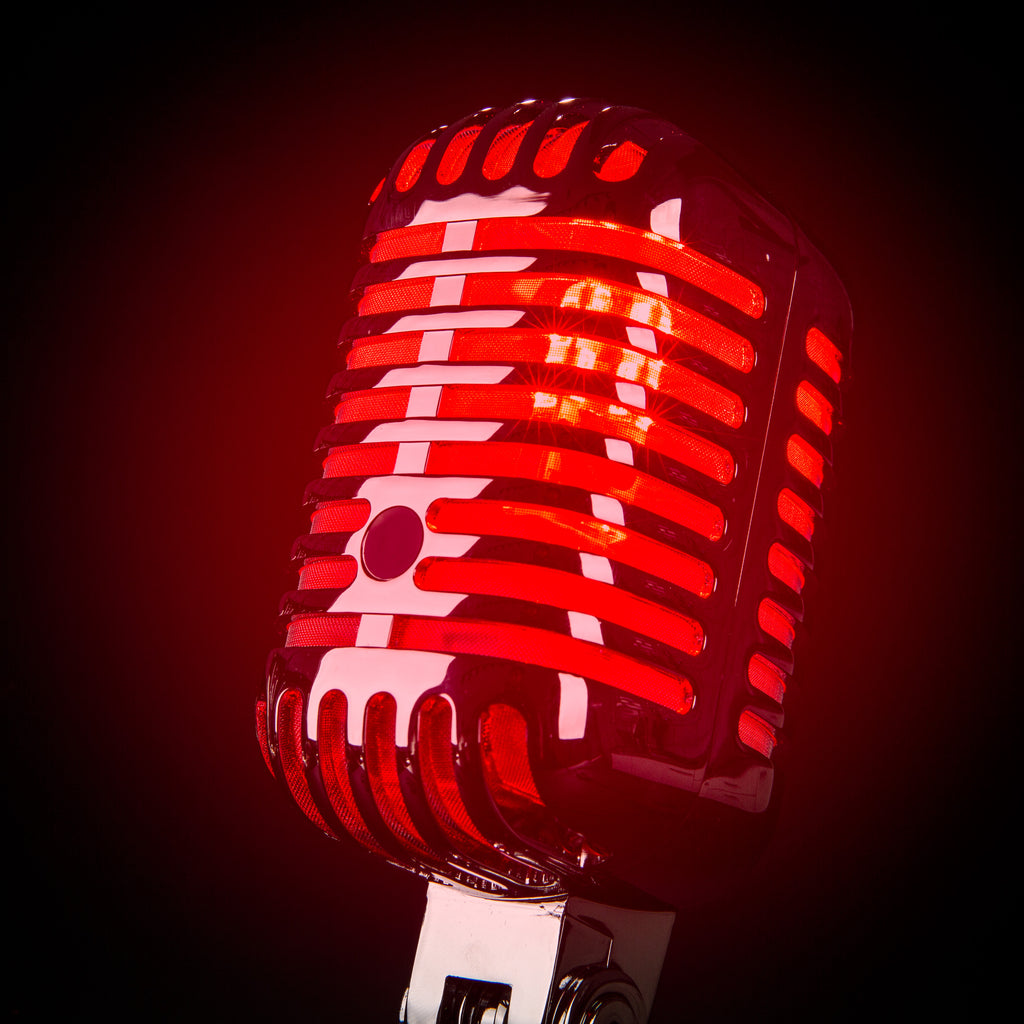 Retro Microphone Lamp - On Air Edition - Microphone Mania